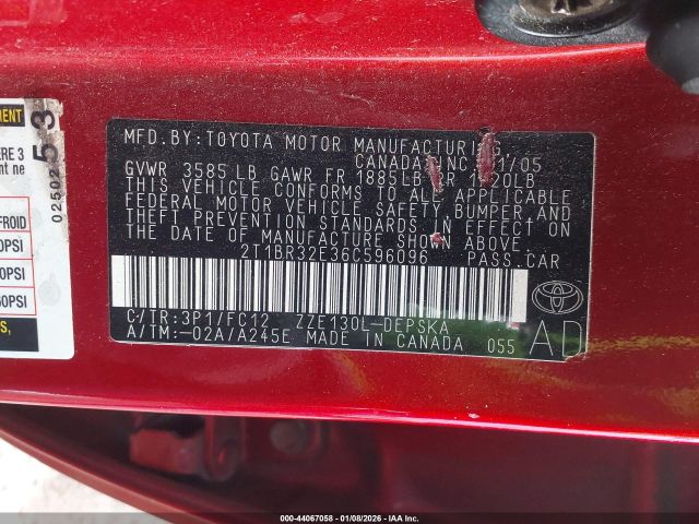 Toyota Corolla S Image 4