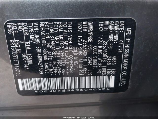 Nissan Rogue Sv Intelligent Awd Image 17